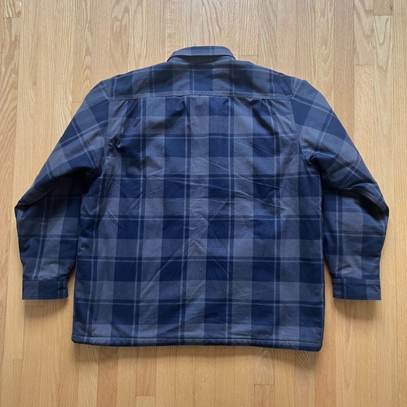 Carhartt Blue Plaid Shirt Jacket - Picture 2 of 3